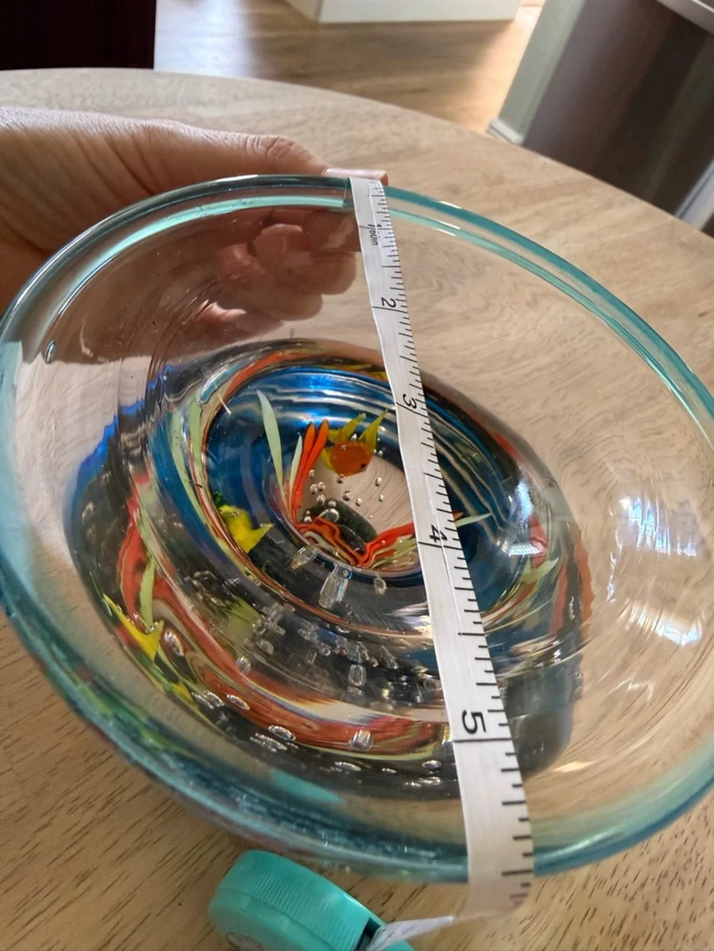 VINTAGE MURANO ITALY AQUARIUM FISH BOWL ART GLASS Glass Decorative Aquarium